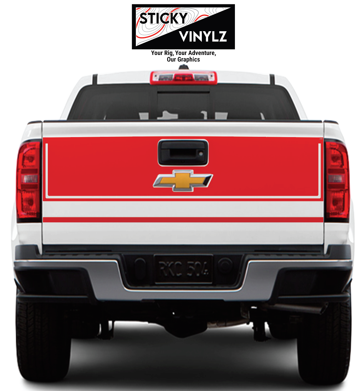 Tailgate Wrap Kit, Chevy Colorado 2015 - 2022