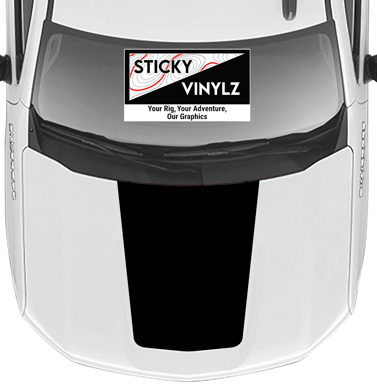 Hood Top Insert, Chevy Silverado 2019+