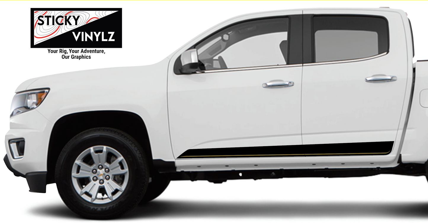 Rampart Rockers, Chevy Colorado 2015 - 2022