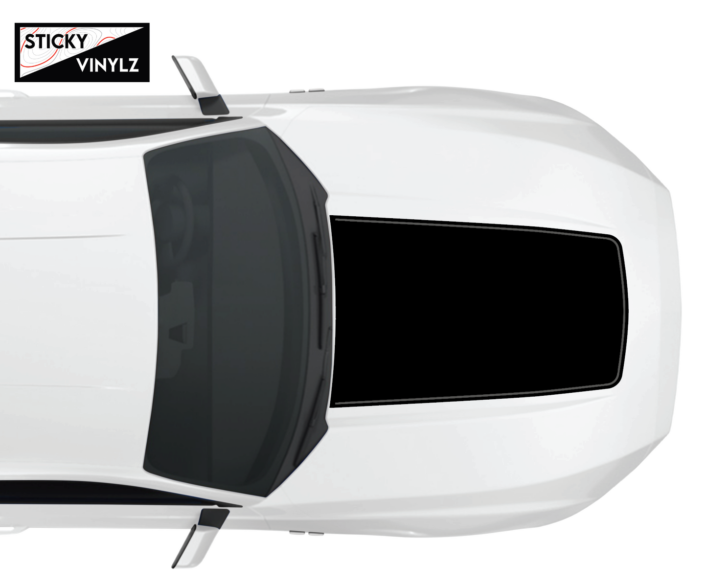 2024+ Mustang Non-GT Hood Insert w/Color Accent
