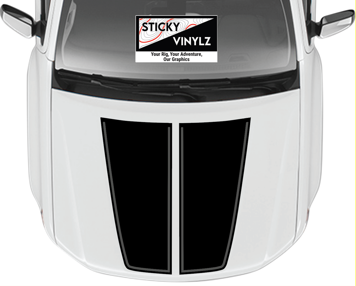 Hood Top Split Insert, Chevy Colorado 2015 - 2022
