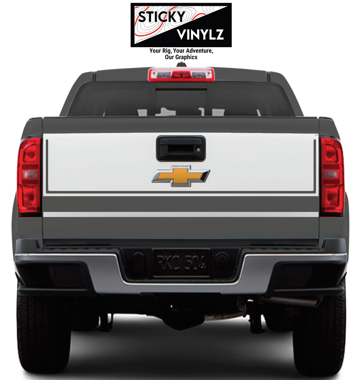 Tailgate Wrap Kit, Chevy Colorado 2015 - 2022