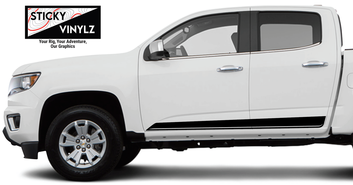Rampart Rockers, Chevy Colorado 2015 - 2022