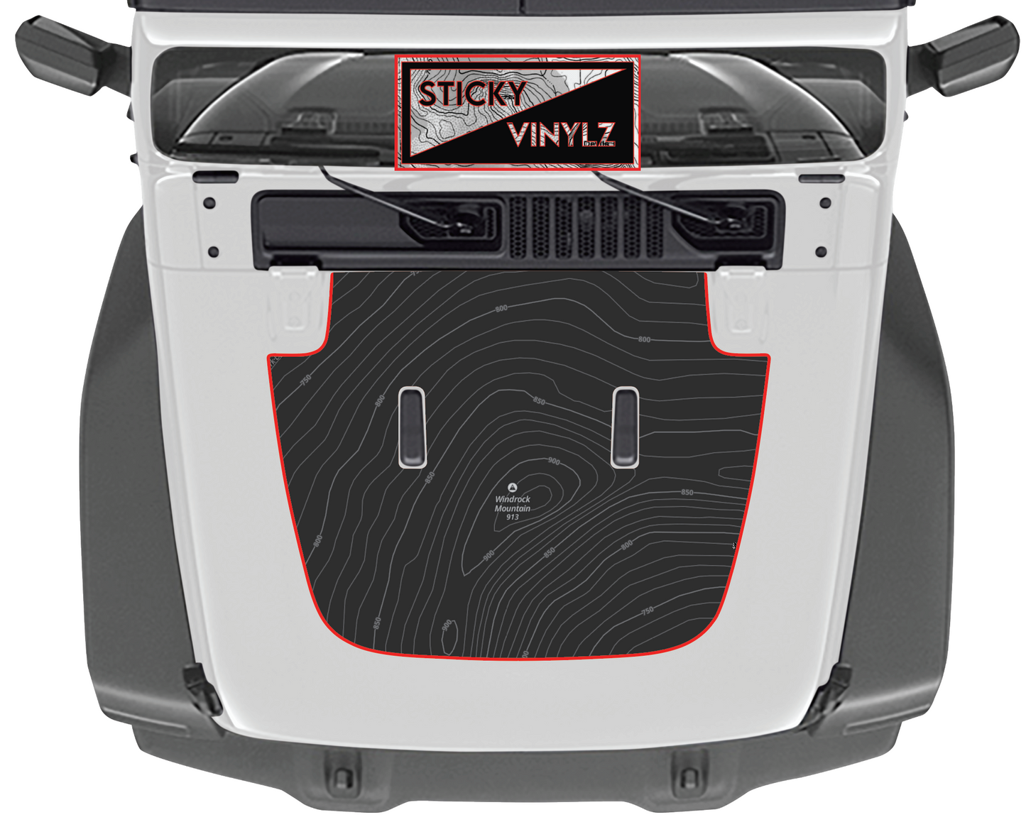 Hood Top Insert, Sport Full